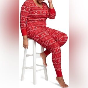 Victoria's Secret Red Holiday Pajama Set